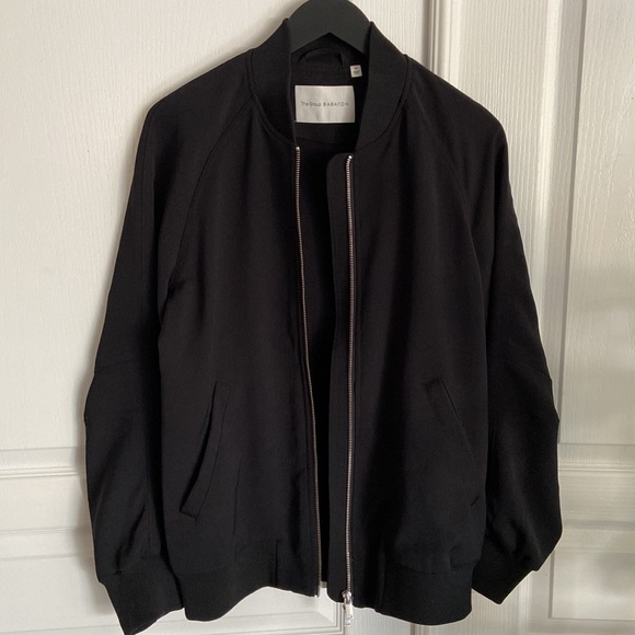 The Group Babaton Camden Bomber in Black - Picture 3 of 14